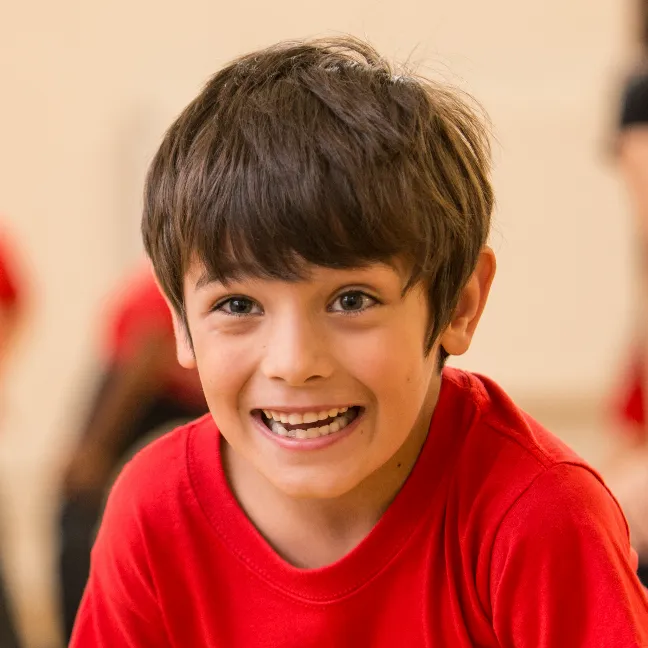 children gaining confidence in drama school